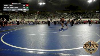 170 lbs Round Of 16 - Henry Cook, Noble Takedown Club vs Hector Zuniga-soto, Clinton Youth Wrestling