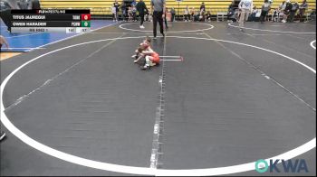 37 lbs Rr Rnd 1 - Titus Jauregui, Tonkawa Takedown Club vs Owen Harader, Ponca City Wildcat Wrestling