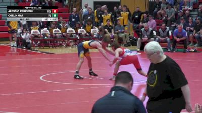 160 lbs Final - Alessio Perentin, USA vs Collin Gaj, PA