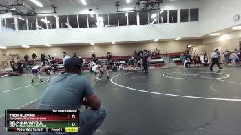 63 lbs 1st Place Match - Delphina Wiygul, Lake Stevens Wrestling Club vs Troy Blevins, Punisher Wrestling Company