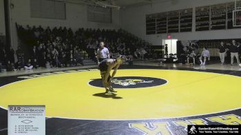 157 lbs Joey Monticello, Hanover Park Hs vs Gavin Boeckel, Montville