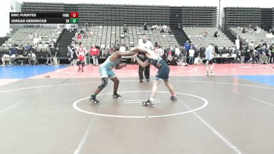 140-I lbs Consi Of 4 - Eric Fuentes, Patchogue-Medford vs Jordan Hendricks, Dover Bandits
