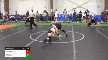 128 lbs Prelims - Anthony Brown, Centurion vs Christian Fojon, Olympic