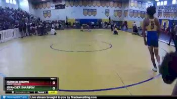 126 lbs Champ. Round 2 - Isfandier Sharipov, Attack vs Hunter Brown, Liberty County