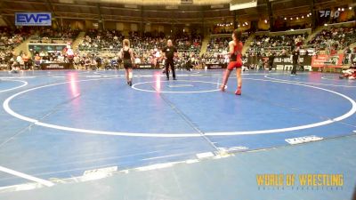 90 lbs Quarterfinal - Sophia Rodriguez, Victory WC vs Abigail LeGrand, Sperry Wrestling Club