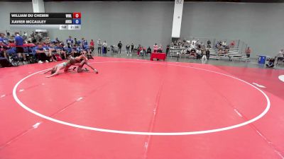 132 lbs William Du Chemin, Wisconsin Blue vs Xavier Mccauley, Arkansas