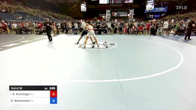 175 lbs Rnd Of 32 - Anthony Kroninger, OH vs Braxten Westendorf, IA