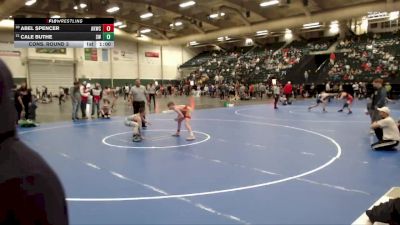 106 lbs Cons. Round 3 - Abel Spencer, Atwood Kids Wrestling Club vs Cale Buthe, SBL Warriors