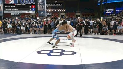 144 lbs Cons. Quarters - Wyatt Rock, New York vs Caleb Kosko, Pennsylvania