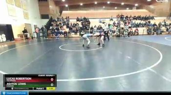 120 lbs Champ. Round 1 - Lucas Robertson, Tillamook vs Ashton Lewis, Mazama