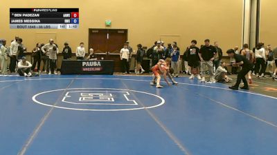88 lbs Semis - Ben Padezan, All American Wrestling Club vs James Messina, Ruthless Wrestling Club
