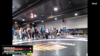 110-114 lbs Round 5 - Adler Hofer, Michigan Grappler Training Center vs Carson Blum, Michigan Grappler Training Center