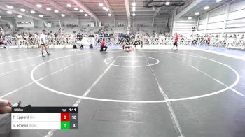 126 lbs Rr Rnd 1 - Tanner Eppard, The Asylum Red vs Gavin Brown, Buffalo Valley Wrestling Club White