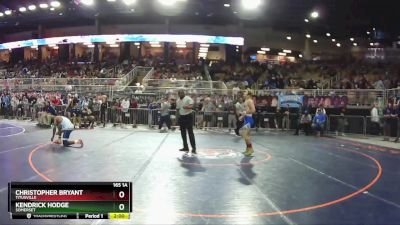 165 1A Quarterfinal - Christopher Bryant, Titusville vs Kendrick Hodge, Somerset