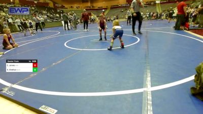 49 lbs Quarterfinal - Elias Jones, Conway Wrestling Club vs Slade Shelton, Benton Parks Youth Wrestling