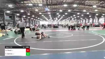 106 lbs Consi Of 8 #2 - Anthony Rossi, NJ vs Trevon Oehme, SD