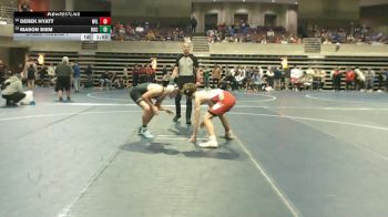 145 Championship Bracket Champ. Round 1 - Mason Siem, Rochester Mayo vs Derek Hyatt, Willmar