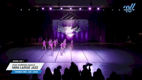 Star Steppers Dance - Mini Large Jazz [2024 Mini - Jazz - Large Day 1] 2024 Power Dance Grand Nationals