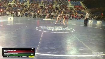 145 lbs Quarterfinal - Aubrie Overson, Bismarck vs Kiera Aguilar, Minot