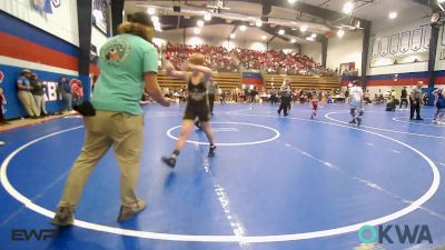 140-160 lbs Quarterfinal - Braxton Garcia, Eufaula Ironheads Wrestling Club vs Taegan Austin, Sperry Wrestling Club