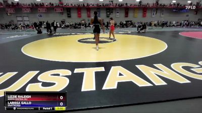 160 A Champ. Round 1 - Lizzie Raleigh, North Central (IL) vs Larissa Gallo, UNATTACHED