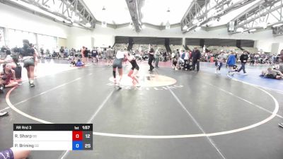 112 lbs Rr Rnd 3 - Rosa Sharp, Beach Bums vs Peyton Brining, Golden Girls