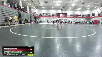174 lbs Cons. Round 3 - Breck Williams, Adams State vs Carter Winegardner, West Liberty