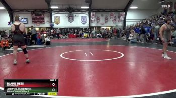 175 lbs 3rd Place Match - Joey Glendening, Burlington Notre Dame vs Blaine Rees, Washington