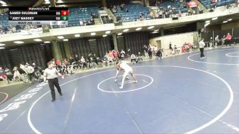 150 lbs Cons. Round 3 - Joey Massey, Unattached vs Samer Suleiman, Unattached