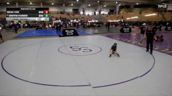55 lbs Cons. Round 4 - Griffin Farmer, Williamson County Wrestling Cl vs Isaac Cox, Williamson County Wrestling Cl