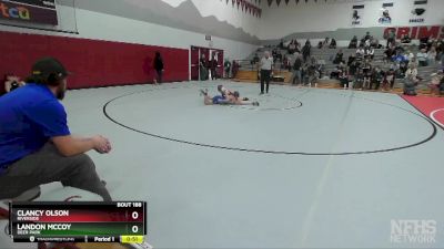 85 lbs Cons. Semi - Landon McCoy, Deer Park vs Clancy Olson, Riverside