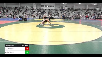 106 lbs Round Of 128 - Zane Garcia, SC vs Jacob Buffum, VA