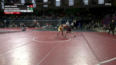184 lbs Round Of 16 - Adrien Cramer, Central Michigan vs Matthew Waddell, Hofstra