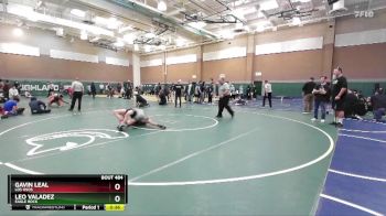 106 lbs Cons. Round 3 - Gavin Leal, Los Osos vs Leo Valadez, Eagle Rock