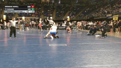 172 lbs Consy 3 - Brendan Jewell, Downingtown East vs Ty Dudash, Laurel
