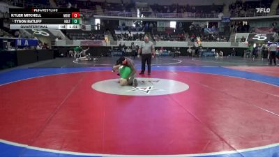 5A 285 lbs Quarterfinal - Tyson Ratliff, Holtville vs Kyler Mitchell, Montevallo