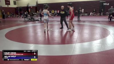 16UB-7 lbs Round 2 - Colby Cross, Marshalltown Wrestling Club vs Nolan Wolf, Osage