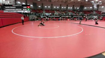 132 lbs Cons. Round 2 - Davin Franco, Wolfforth Frenship vs Christopher Shelton, Arlington Lamar