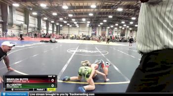 72 lbs Rd# 2 10:30am Friday - Eli Gentry, Minion Green vs Braylon Butts, NCWAY National Team