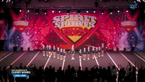 East Celebrity Elite - Cherry Bombs [2025 L1 Mini Day 2] 2025 Spirit Sports Myrtle Beach Nationals