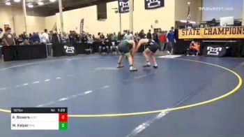 187 lbs Prelims - Aaron Bowers, Northern Bedford vs Mason Keiper, Biglerville