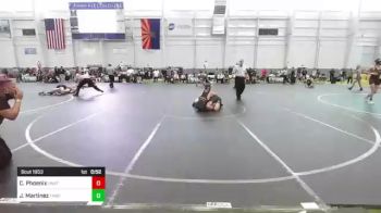 106 lbs Consi Of 8 #1 - Craig Phoenix, Unattached vs Johnny Martinez, Threshold WC