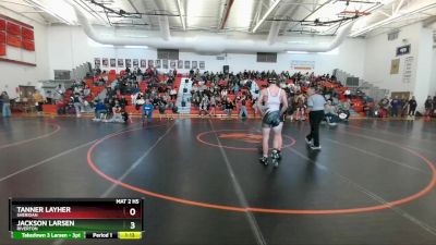 144D Round 1 - Tanner Layher, Sheridan vs Jackson Larsen, Riverton