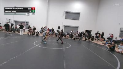 120 lbs Round 3 (6 Team) - Darnell Deshommes, Cordoba Trained vs Tanner Ingle, Keystone Krush