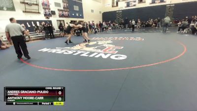 220 lbs Cons. Round 1 - Andres Graciano-Pulido, Sunnyside vs Anthony Moore-Carr, Cheney