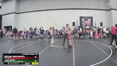 80 lbs Semifinal - William Wentworth, Hard Rock vs Lane Smith, White Knoll Youth Wrestling