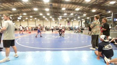 119 lbs Quarterfinal - Coleson Santi, Mat Assassins Black - MS vs Kayne Burkett, TDWC Maniacs Blue - MS
