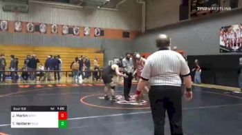 172 lbs 3rd Place - Jonah Martin, Bermudian Springs vs Tate Neiderer, Delone Catholic