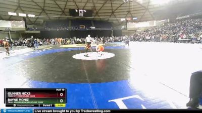 117 lbs Quarterfinal - Kai Komomua, NWWC vs James Harmon, Wrestling Rhinos Wrestling Club