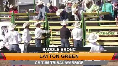 Best Of: Saddle Bronc Riding At The 2018 Strathmore Stampede